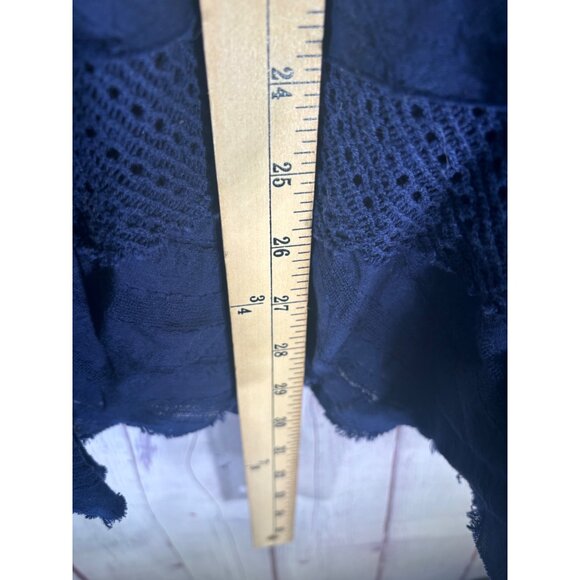 Reba Blue A-Line Skirt - Picture 5 of 6